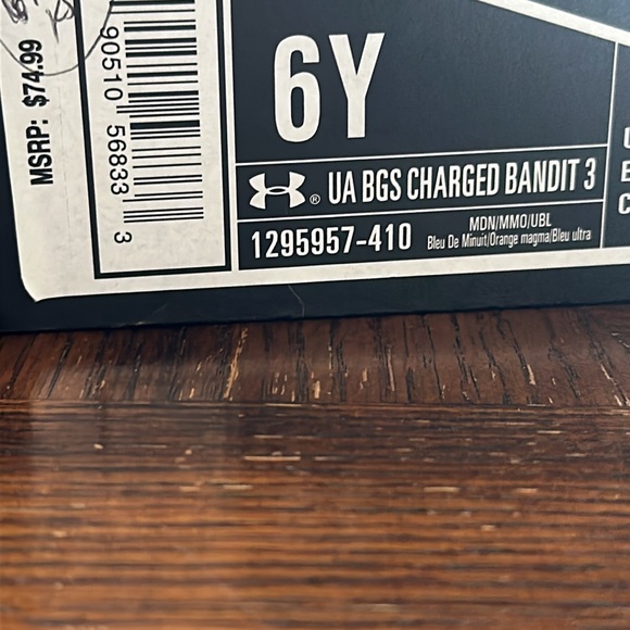 UA BGS Charged Bandit 3 6Y - Picture 5 of 5